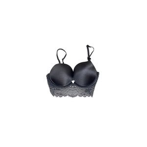 🆕 La SENZA “Beyond Sexy” Grey 2 Way Push Up Bra - Women’s Size 32D / D32